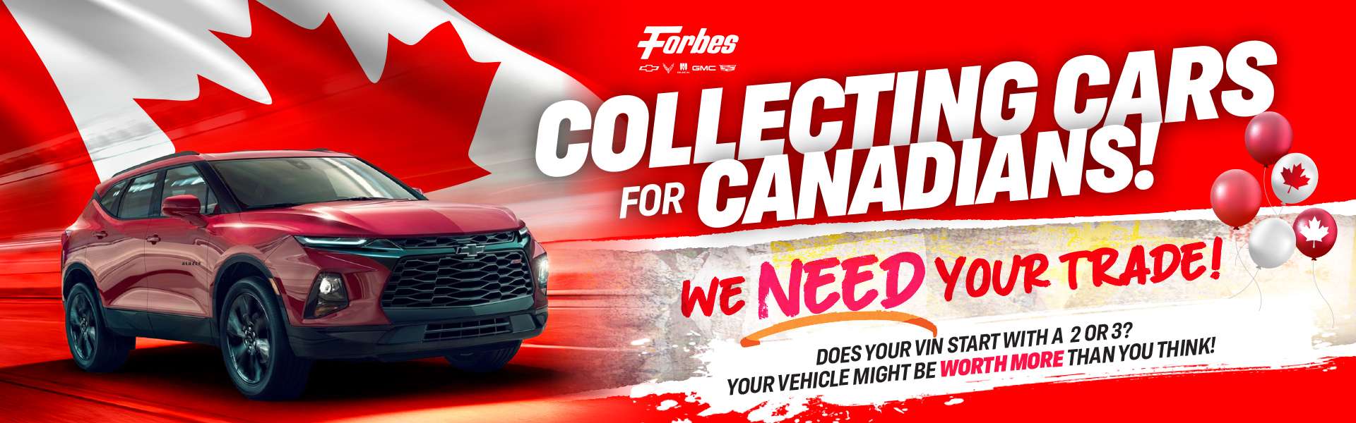 March Vehicle Acquisition Campaign - Collecting Cars For Canadians